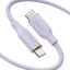 انكر كيبل USB-C الى USB-C، كيبل 643 100 واط 6 قدم، كيبل شحن USB 2.0 نوع C للشحن السريع لماك بوك برو 2020، ايباد برو 2020، ايباد اير 4، ايباد ميني 6، جالكسي اس 21، بيكسل، سويتش (ارجواني فاتح)