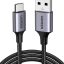 كابل USB-A 2.0 الى USB-C من يوجرين، طول 2 متر (لون اسود)